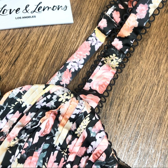 For Love And Lemons Gardenia Long Line Bra - Picture 6 of 7